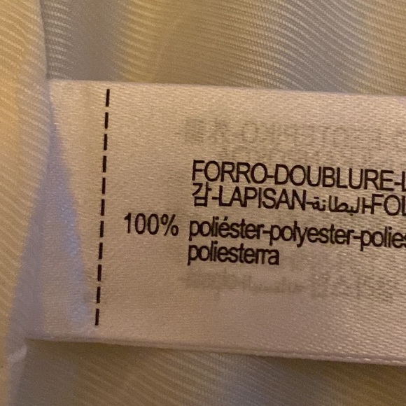 NWT. Zara Light Green Double Breasted Blazer. Size XS. - Picture 9 of 11